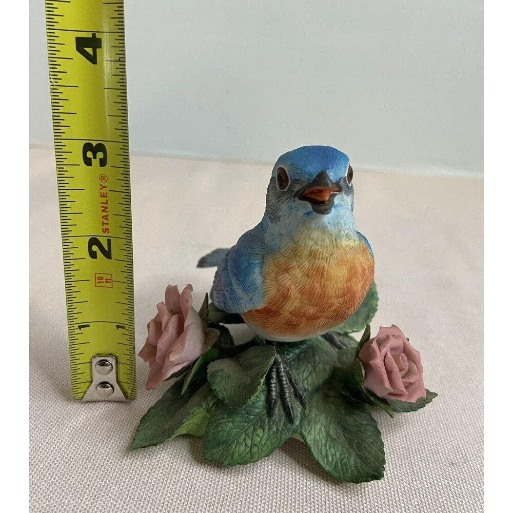 Vtg Lenox Eastern Bluebird Garden Bird Collection  Fine Porcelain